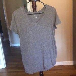 Gray Maternity T-Shirt